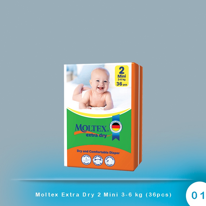 Moltex Extra Dry 2 Mini 3-6 kg (36pcs)