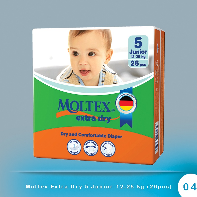 Moltex Extra Dry 5 Junior 12-25 kg (26pcs)