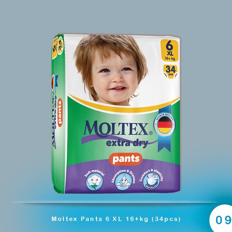 Moltex Pants 6 XL 16+kg (34pcs)